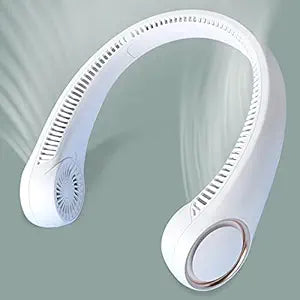 Rechargeable Portable Neck Fan | Hands-Free Bladeless Cooling Fan