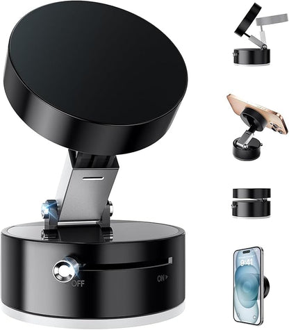 “Universal Magnetic Phone Holder – Compact Power for Every Place”